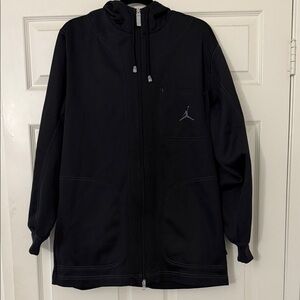 Jordan Black Full-Zip Hoodie